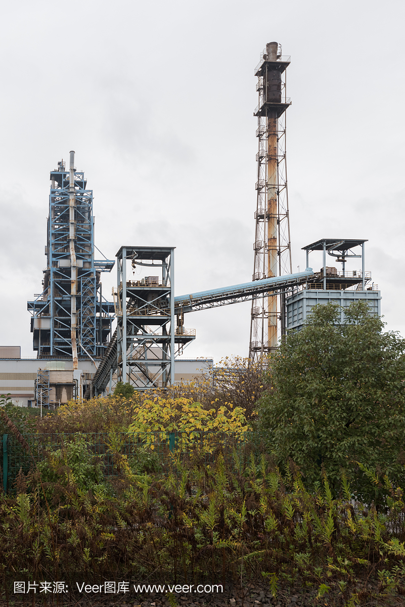 廢棄工業(yè)場地內的工業(yè)建筑物