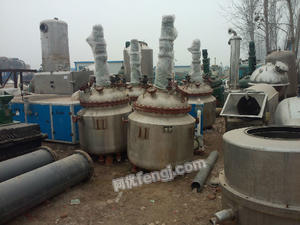 高價采購二手3立方不銹鋼反應釜 各種反應釜